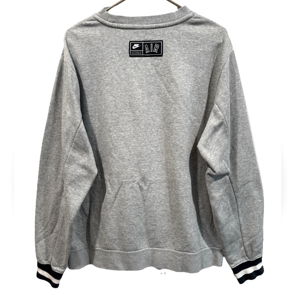 NIKE Men's Nike‎ Air Colorblock Fleece Pullover Sweatshirt Size L - Picture 2 of 13